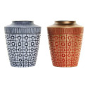 Vaas DKD Home Decor 8424001822065 Sinine Punane Vaik Kuldne Idamaine 17 x 17 x 20 cm (2 Ühikut) Vaas DKD Home Decor 8424001822065 Sinine Punane Vaik Kuldne Idamaine 17 x 17 x 20 cm (2 Ühikut)