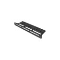 Lanberg Patch panel 1U 19" Empty 24x keystone slot Black (PPKS-1124-B)