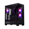 Phanteks XT View Mid Tower ATX case with window, black
