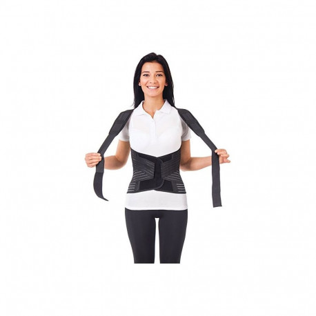 TOROS-GROUP Unisex Korsett Lux must suurus 2 (656PR-2)