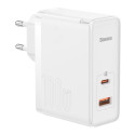 Baseus GaN5 Pro adapter / laadija USB-C / USB / 100W / 1m kaabel
