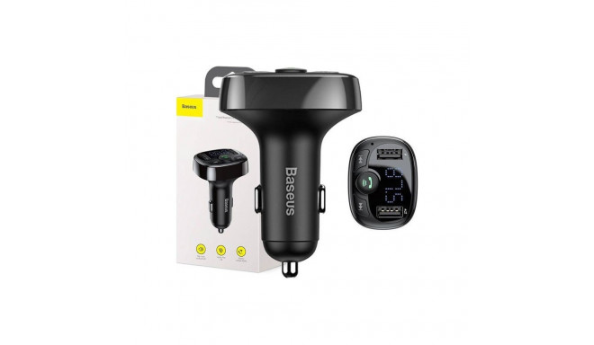 Baseus Bluetooth FM saatja 2xUSB microSD must