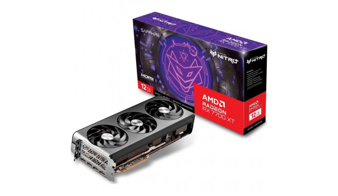 Sapphire Nitro+ Radeon RX 7700 XT 12GB GDDR6 graafikakaart (11335-02-20G)