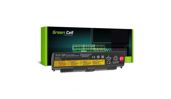 Green Cell Lenovo ThinkPad T440P T540P W540 W541 L440 jaoks