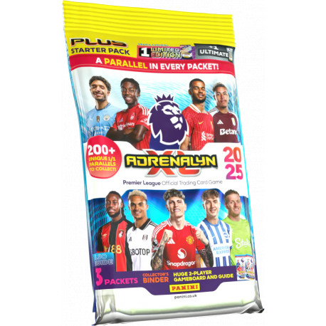 Panini jalgpallikaardid Adrenalyn XL Plus Premier League 2025 Starter Set