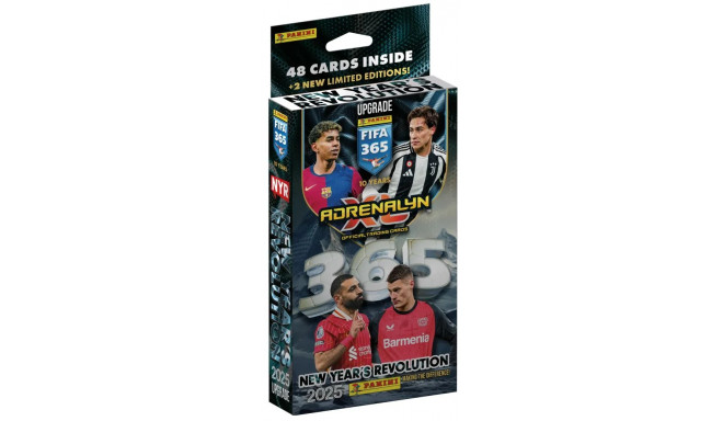 Panini football cards FIFA 365 Adrenalyn XL 2025 Upgrade New Years Revolution