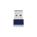 Wireless Adapter - Qoltec 57007 Mini Bluetooth USB 150Mbps Navy