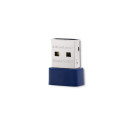 Wireless Adapter - Qoltec 57007 Mini Bluetooth USB 150Mbps Navy