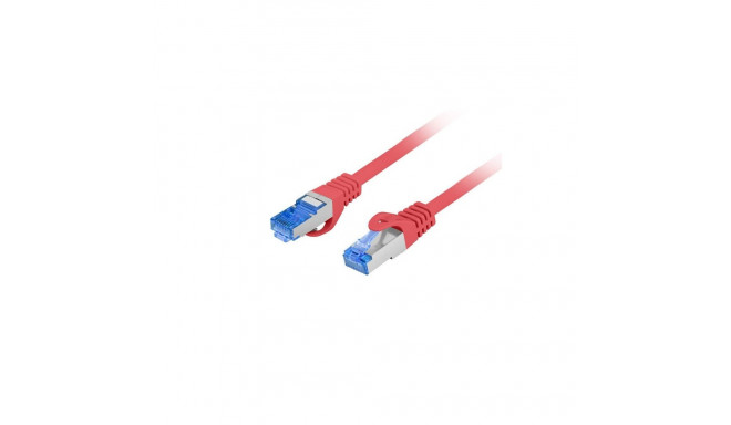 Networking Cable - Lanberg Cat.6a 0.5m Red