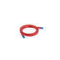 Networking Cable - Lanberg Cat.6a 0.5m Red