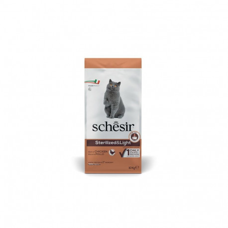 Dry Cat Food - Schesir Adult Sterilized Chicken 10kg
