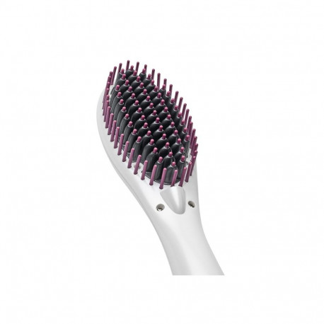 Hair Straightening Brush - PROFICARE PC-GB 3021, 37 W, White
