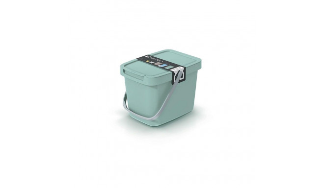 WASTE BIN SOFT GREEN 6L