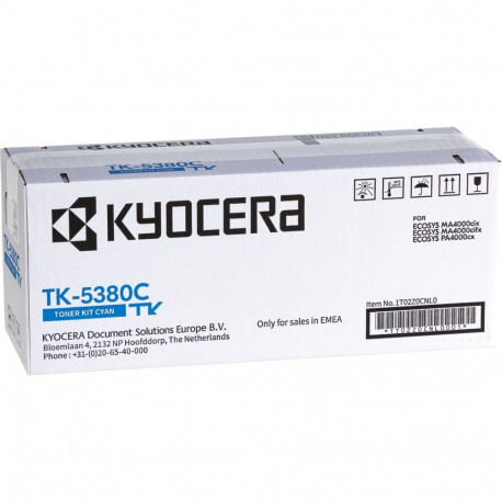 Kyocera Cartridge TK-5380 TK5380 Cyan (1T02Z0CNL0)