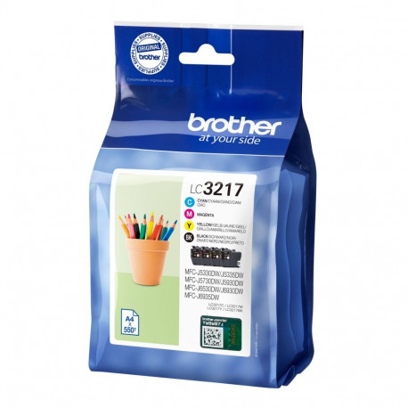Brother Ink LC 3217 Rainbow-Pack RainbowPack (LC3217VALDR)