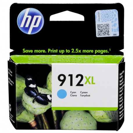 HP Ink No 912XL HP912XL HP 912XL Cyan (3YL81AE)