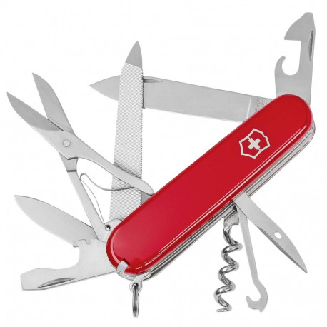 Victorinox Mountaineer Šveitsi taskunuga punane V-1 37 V1 37 Victorinox37 Victorinox 37 43 (1.3743)
