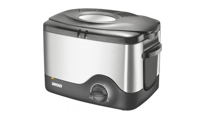 Unold Fryer Compact 1,5l 1200W black silver (58615)