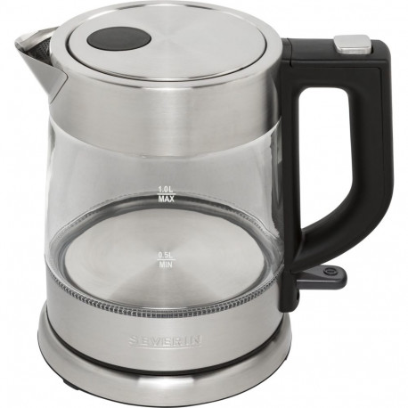 Severin Kettle 1l glass stainless steel WK 3468 (WK 3468)