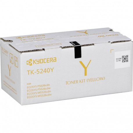 Kyocera Cartridge TK-5240 TK5240 Yellow Gelb (1T02R7ANL0)