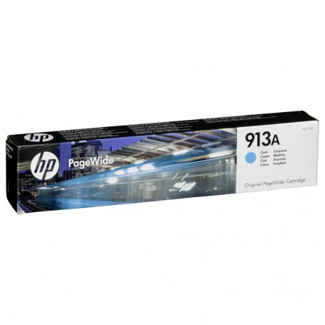 HP tindikassett 913A (F6T77AE), tsüaan
