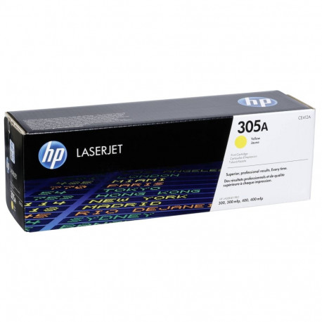 HP Cartridge No 305A HP305A HP 305A Yellow Gelb (CE412A)