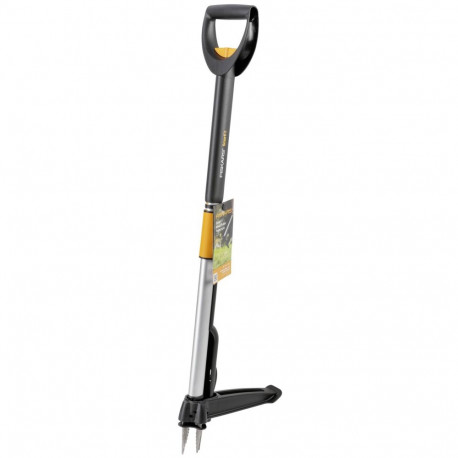 Fiskars Smartfit teleskoopiline umbrohu eemaldaja must hõbedane (1020125)