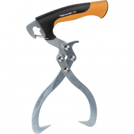 Fiskars Log Tong WoodXpert 303mm black orange (1003625)