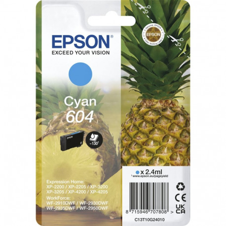Epson Ink 604 Cyan (C13T10G24010)