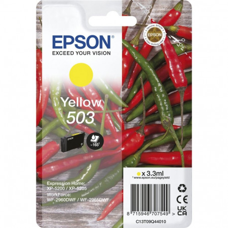 Epson tindikassett 503 (C13T09Q44010), kollane