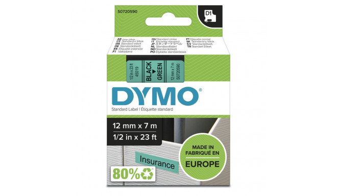Dymo 45019 roheline must kirjapael (S0720590)