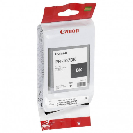 Canon Ink PFI-107 PFI107 Black Schwarz (6705B001)