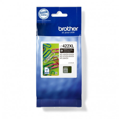 Brother tindikassett LC422XL (LC422XLBK), must
