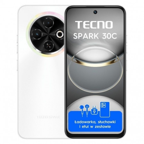 Tecno Spark 30C nutitelefon 6/128GB valge