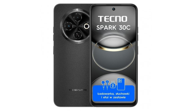 Tecno Spark 30C 4/128GB must nutitelefon