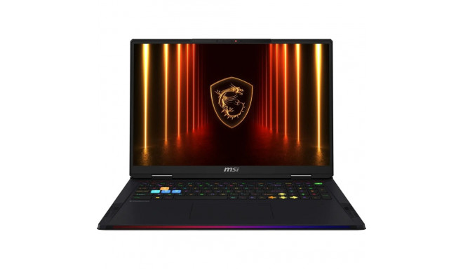 MSI Raider A18 HX A9WIG-072PL sülearvuti Ryzen 9 9955HX3D / 64 GB / 2 TB / W11 / RTX 5080 / 120 Hz