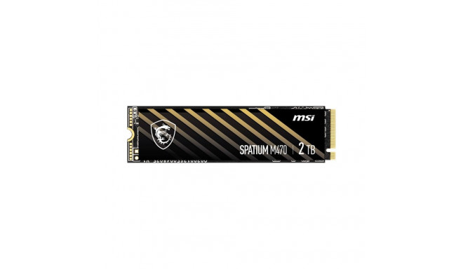 MSI Spatium M470 Pro 2TB M.2 2280 PCI-E x4 Gen4 NVMe SSD (S78-440Q990-P83)