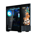 Zalman Z10 DS ATX Mid Tower PS Case Black, 120 mm  ARGB Fan x1