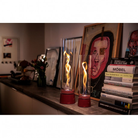 HOFATS SPIN air 900 Stalo židinys, raudonas