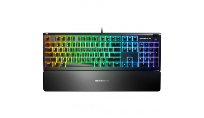 Mänguriklaviatuur SteelSeries Apex 3 US