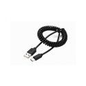 Gembird CABLE USB2 TO USB-C COILED/CC-USB2C-AMCM-0.6M