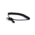 Gembird CABLE LIGHTNING TO USB2 1.5M/SPIRAL CC-LMAM-1.5M