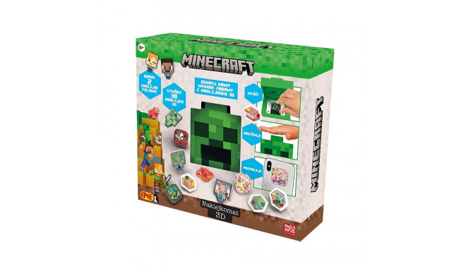 Naklejkomat 3d minecraft 3D kleebised