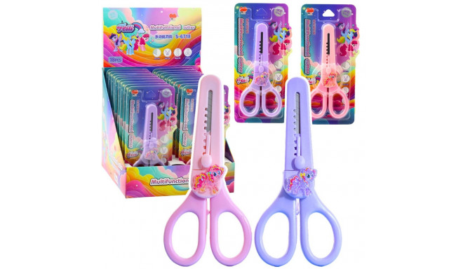 laste käärid kaanega dekoratiivne hobune mix 14cm