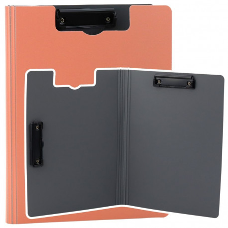 Podkładka Deska Z Okładką Dwa Klipy A4 Plastikowa Różowa