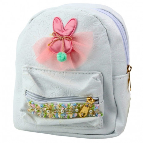 lastetekk plecak reljeefne jänes tüll dekoratiivne pael valge 2,5L 20cm