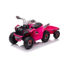 Quad Na Akumulator XMX630T Różowy Z Przyczepą