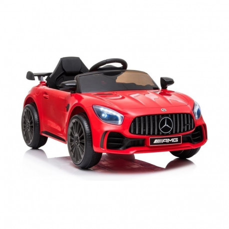 Auto Mercedes AMG GT R punane akuga