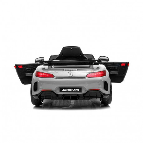 Auto akuga Mercedes GTR hõbedane lakitud