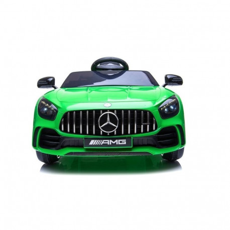 Auto Pojazd Na Akumulator Mercedes GT R Dla Dzieci Światła LED MP3 Zielony